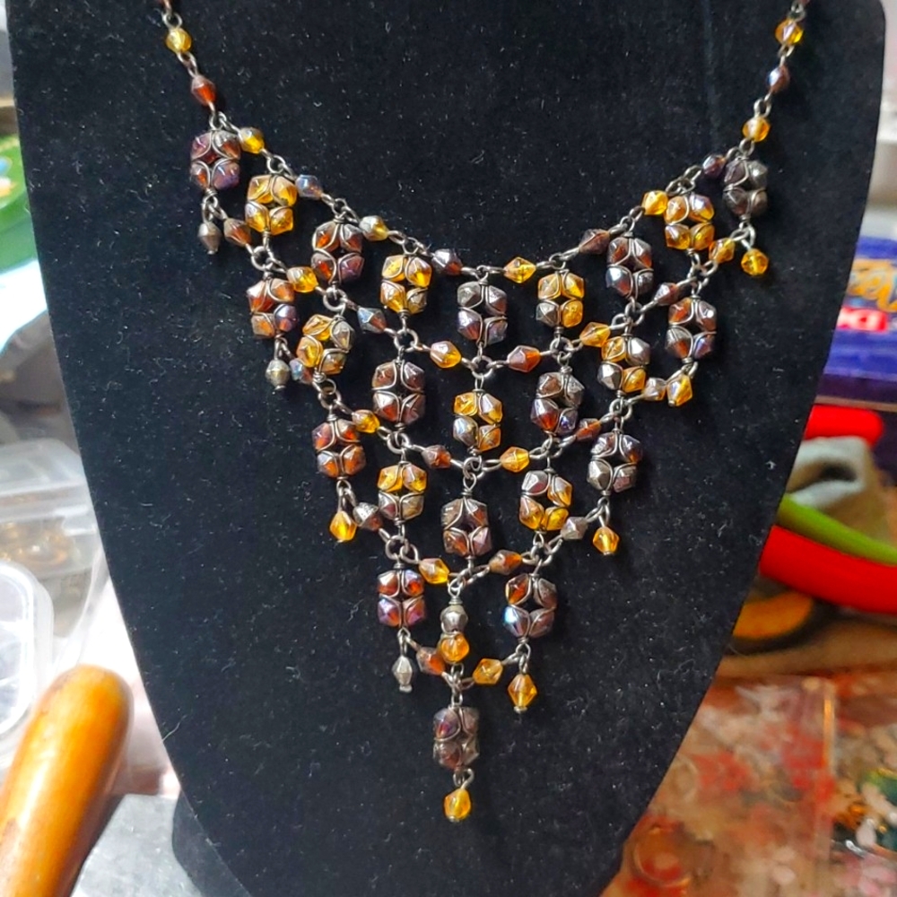 Womens beaded necklace